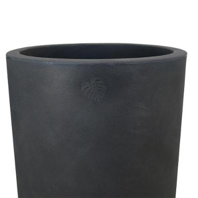 Vaso Decô Alto 40 X 63 Cm Cor 18 - Antique Preto