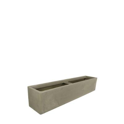 Jardineira Cubo 100 X 20 Cm Cor 05 - Antique Camurça
