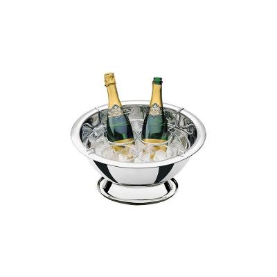 Champanheira Tramontina Rotonda Em Aço Inox Com Suporte Para 4 Garrafas 42 Cm 11,9 L Tramontina