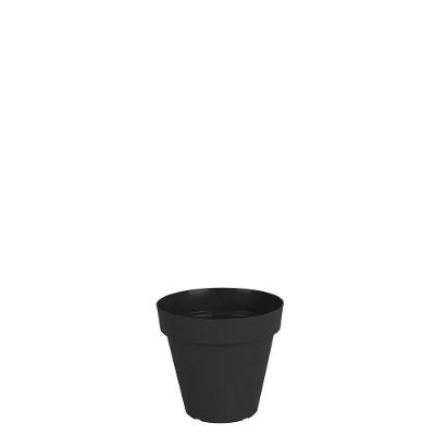 Vaso Sampa 8 X 8 Cm Cor 07 - Preto Sólido