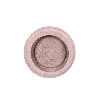 Prato Vaso Loft 23 X 3 Cm Cor 54 - Rose Artstone