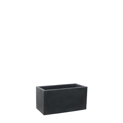 Jardineira Cubo 60 X 30 Cm Cor 18 - Antique Preto