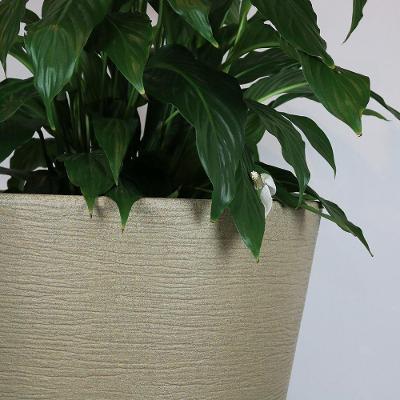 Vaso Terra Cone 55 X 46 Cm Cor 11 - Granito Areia