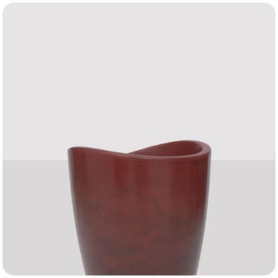 Vaso Copacabana Alto 30 X 40 Cm Cor 32 - Antique Vermelho