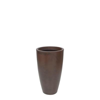 Vaso Verona Redondo Alto 40 X 70 Cm Cor 09 - Antique Rusty