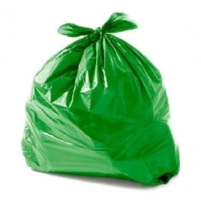 Saco De Lixo 20 Litros Pacote C/100 Verde Verde