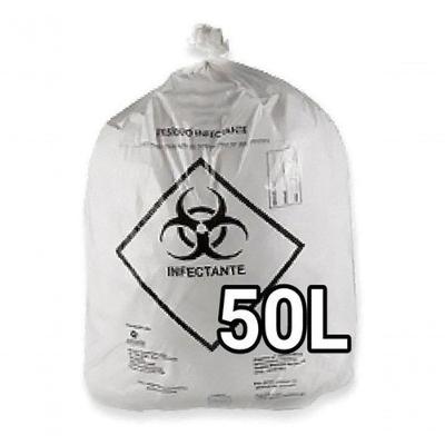 Sacos De Lixo 60L 100 Unidades branco