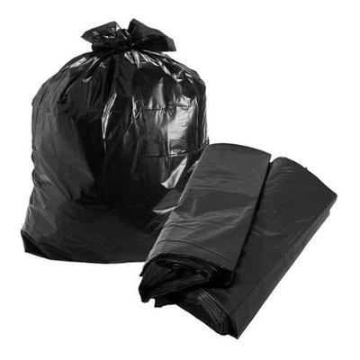 Kit 400 Saco Para Lixo 200 Litros Preto 90x110cm X0,12mic