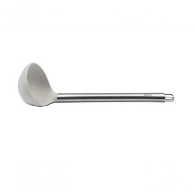 Concha Terrina Aço Inoxidável Base Silicone 30,5 Cm Para Panela Antiaderente Linha Duo Vanilla