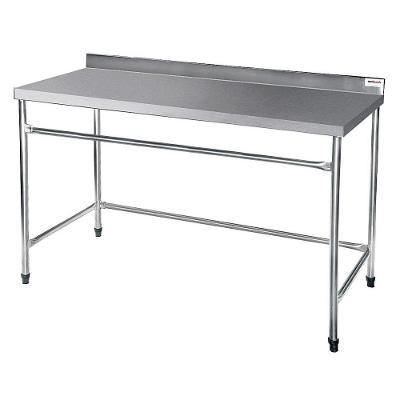 Mesa Lisa Reforçada em Aço Inox 1,5 Metros Atual Inox 430 MLR