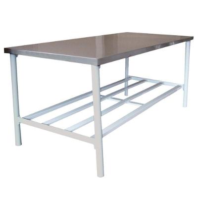 Bancada De Apoio Tampo Inox 1,90m X 0,90m Ba 1900/900 - Metalcubas