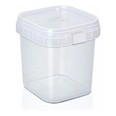 Bolo No Pote Quadrado 220Ml C/100 Unidades Plast.