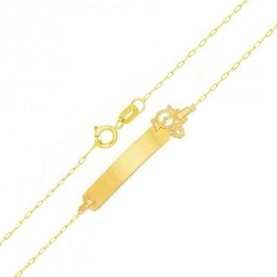 Pulseira Infantil em Ouro 18k