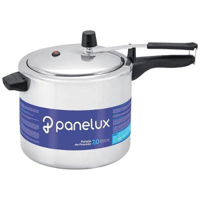 Panela De Pressão Panelux Classic Alumínio Polido 7L