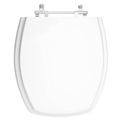 Tampa De Vaso Pérola Branco Para Bacia Pettra