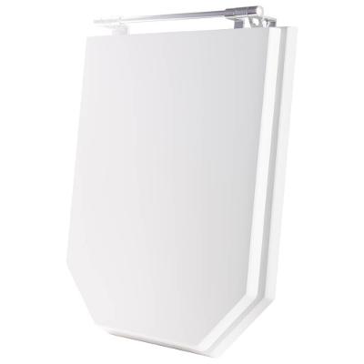 Tampa de Vaso Poliéster Atrium Branco para Bacia Incepa 6lpf