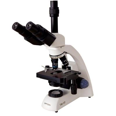Microscópio Biológico Trinocular 40x-2000x LED Opton Bivolt