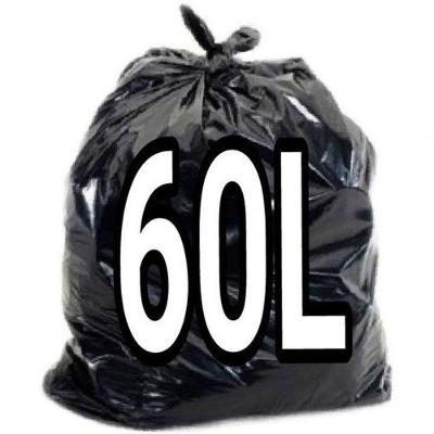 Saco De Lixo 50L Preto 100un Preto