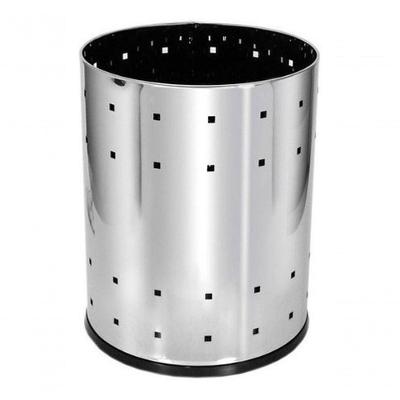 Lixeira Telada Aço Inox 13L Para Casa Ou Escritório Inox