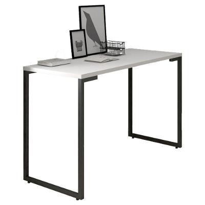 Mesa Para Computador Escrivaninha Porto 120Cm Branco - Fit Mobel
