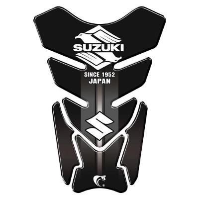 Protetor De Tanque Adesivo Moto Suzuki Preto Preto