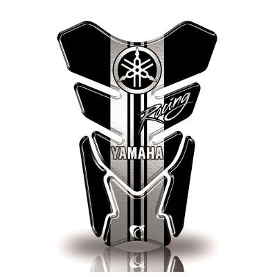 Protetor De Tanque Adesivo Moto Yamaha Diapasão Racing Preto