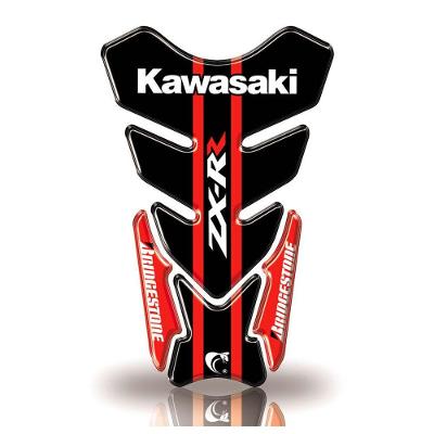 Protetor De Tanque Adesivo Moto Kawasaki Zx-R Vermelho