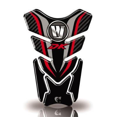 Protetor De Tanque Adesivo Moto Haojue Dk Vermelho Vermelho