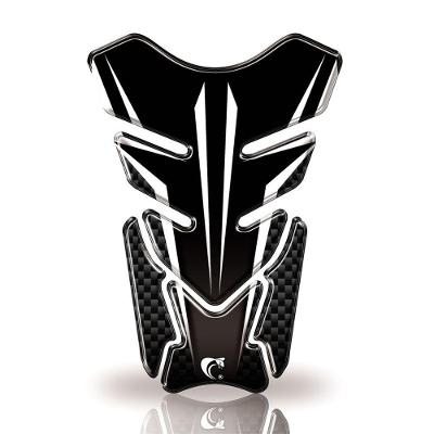 Protetor De Tanque Adesivo Listra, Moto Honda, Yamaha E Suzuki Cores Diversas Cinza