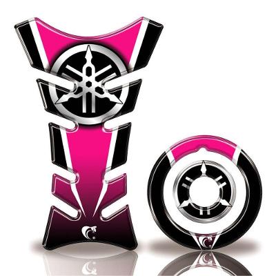 Adesivo Protetor Tanque Moto Yamaha 125/150 Ano + 2016 Rosa