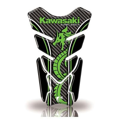 Protetor De Tanque Adesivo Moto Kawasaki Verde