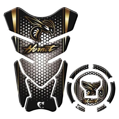 Adesivo Protetor Tanque E Bocal Honda Hornet Ano + 2018 Preto