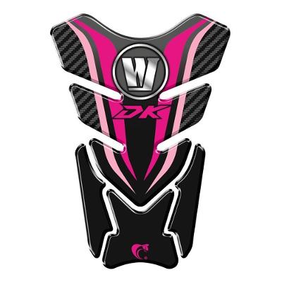 Protetor De Tanque Adesivo Moto Haojue Dk Rosa Rosa