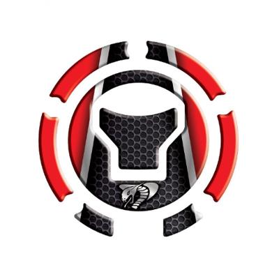 Adesivo Bocal Cb Twister Cg Titan / Fan / Start 160 +2018 Colmeia Vermelho