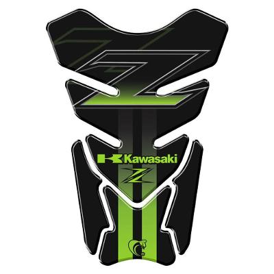 Protetor De Tanque Adesivo Moto Kawasaki Verde Verde E Preto