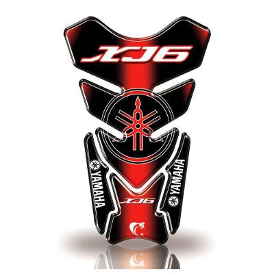 Protetor De Tanque Adesivo Moto Yamaha Xj6 Vermelho