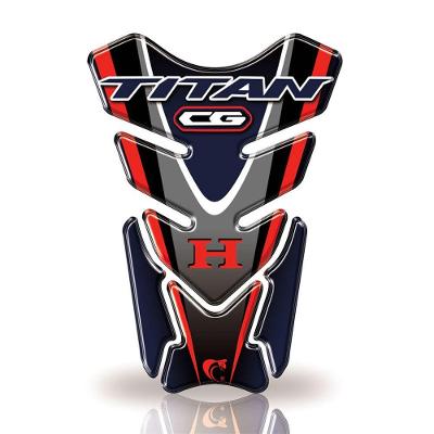 Protetor De Tanque Honda Cg Titan Todos Os Anos Azul
