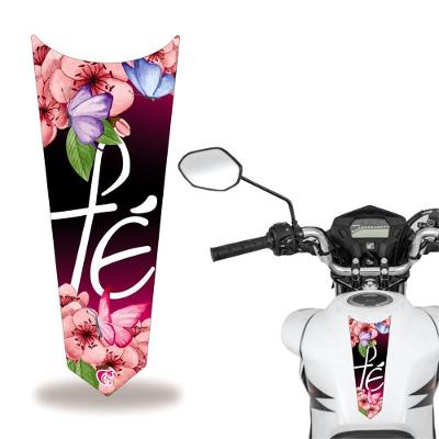 Adesivo Faixa Gravata Tanque Moto Cg 160 125 Titan Fan Rosa 2