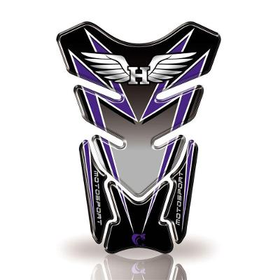 Protetor De Tanque Adesivo Moto Honda -Motosport Diversas Cores Azul