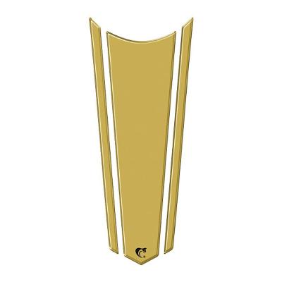 Adesivo Faixa Gravata Resinado Tanque Moto Honda Dourado Dourado