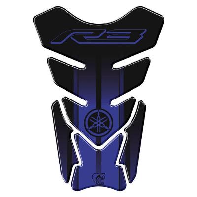 Protetor De Tanque Adesivo Moto Yamaha R3 Azul Azul