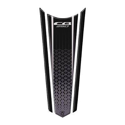 Adesivo Faixa Gravata Resinadotanque Moto Cb 250 Preto