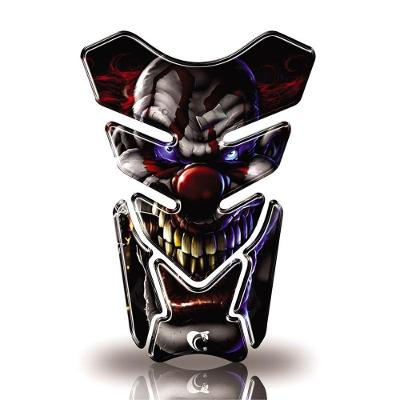 Protetor De Tanque Adesivo Moto Honda Yamaha Suzuki Palhaço Coringa Azul Vermelho