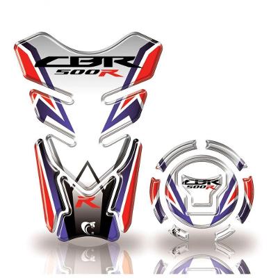 Adesivo Protetor Tanque E Bocal Honda + 2018 Cbr 500R Azul