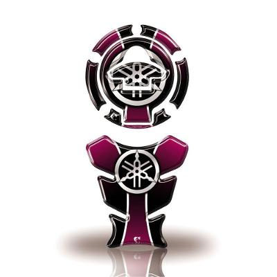 Kit Protetor Tanque Yamaha Acima 2016 Diapasão Diapasão Pink