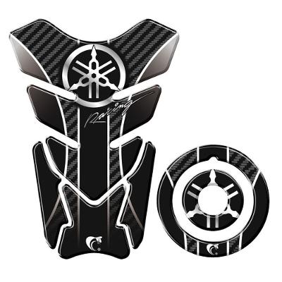 Adesivo Protetor Tanque E Bocal Moto Yamaha Diapasão Preto