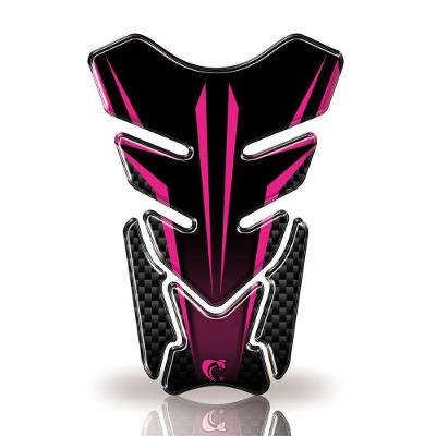 Protetor De Tanque Adesivo Listra, Moto Honda, Yamaha E Suzuki Cores Diversas Rosa