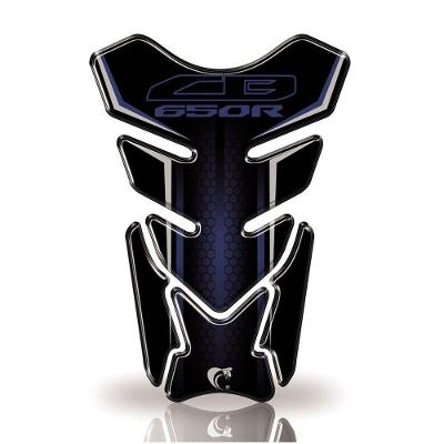 Protetor De Tanque Adesivo Cb650R Serve Em Todos Os Anos Preto, Cinza E Vermelho