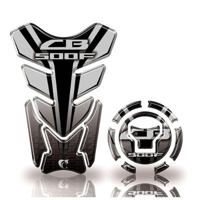 Adesivo Protetor Tanque E Bocal Honda Cb 500F + 2018 Preto