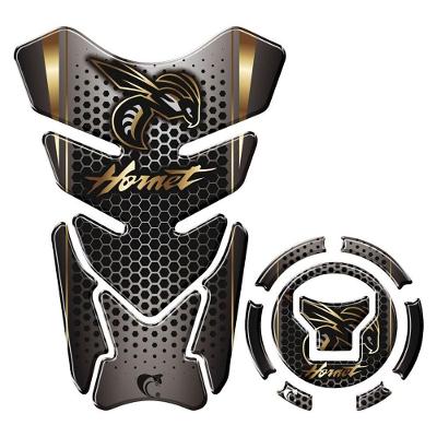 Adesivo Protetor Tanque E Bocal Honda Hornet Ano + 2018 Preto